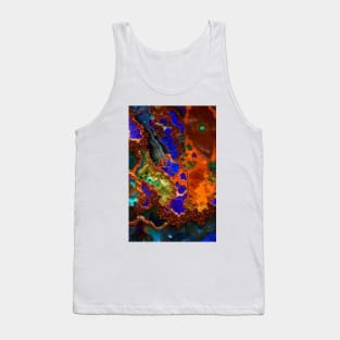 Gemstone Agate Jasper texture 8 Tank Top